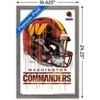 Trends International NFL Washington Commanders - Drip Helmet 22 Framed Wall Poster Prints - 3 of 4