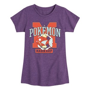 Girls' - Pokémon - Pokemon Magikarp Fitted Short Sleeve Graphic T-Shirt - 1 of 4