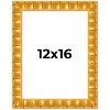 PosterPalooza | 12x16 Bamboo Picture Frame, UV Acrylic, 4 Finishes - Brown, Black, Gold, and Natural - 2 of 4