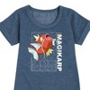- Pokémon - Magikarp Graphic Short Sleeve Fleece Dress - 2 of 4