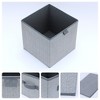 Unique Bargains Collapsible Storage Bin with 2 Handles for Organizing Clothes Blankets 1 Pc - 2 of 4
