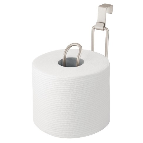 Mdesign Metal Over The Tank Toilet Tissue Paper Roll Holder Dispenser ...