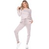 Women's 2 Piece Lounge Set - White Mark - 4 of 4
