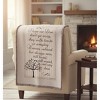 Manual Woodworks and Weavers Memorial Throw Blanket – “Those We Love” Tribute Design in Woven Cotton - 2 of 3
