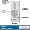 65" Minka Aire Airewave Black Maple Indoor LED Ceiling Fan with Remote - 2 of 4