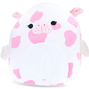 Squishmallows 12 Inch Sea Life Plush | Mondy the Pink Spotted White Sea Cow - 1 of 2