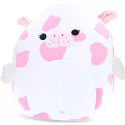 Squishmallows 12 Inch Sea Life Plush | Mondy the Pink Spotted White Sea Cow