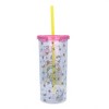 Silver Buffalo Sanrio Hello Kitty Pastel Rainbow Carnival Cup With Lid | Holds 20 Ounces - 2 of 4
