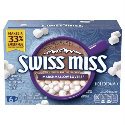 Swiss Miss Marshmallow Lovers Hot Cocoa Mix - 6ct