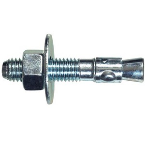 Hillman 3/4 in. D X 4-1/4 in. L Steel Round Head Wedge Anchor 10 pk - 1 of 1