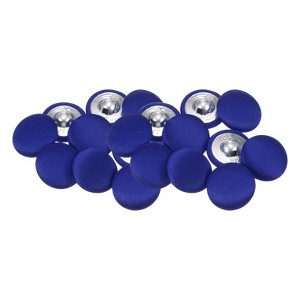 Unique Bargains Cloth Covered Aluminum Sewing Buttons 20 Pcs - 1 of 4