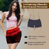 Malco Modes Women’s Ruffle Shorts – Lace Bloomers for Costumes, Dancewear, Vintage & Y2K Outfits-White - 4 of 4