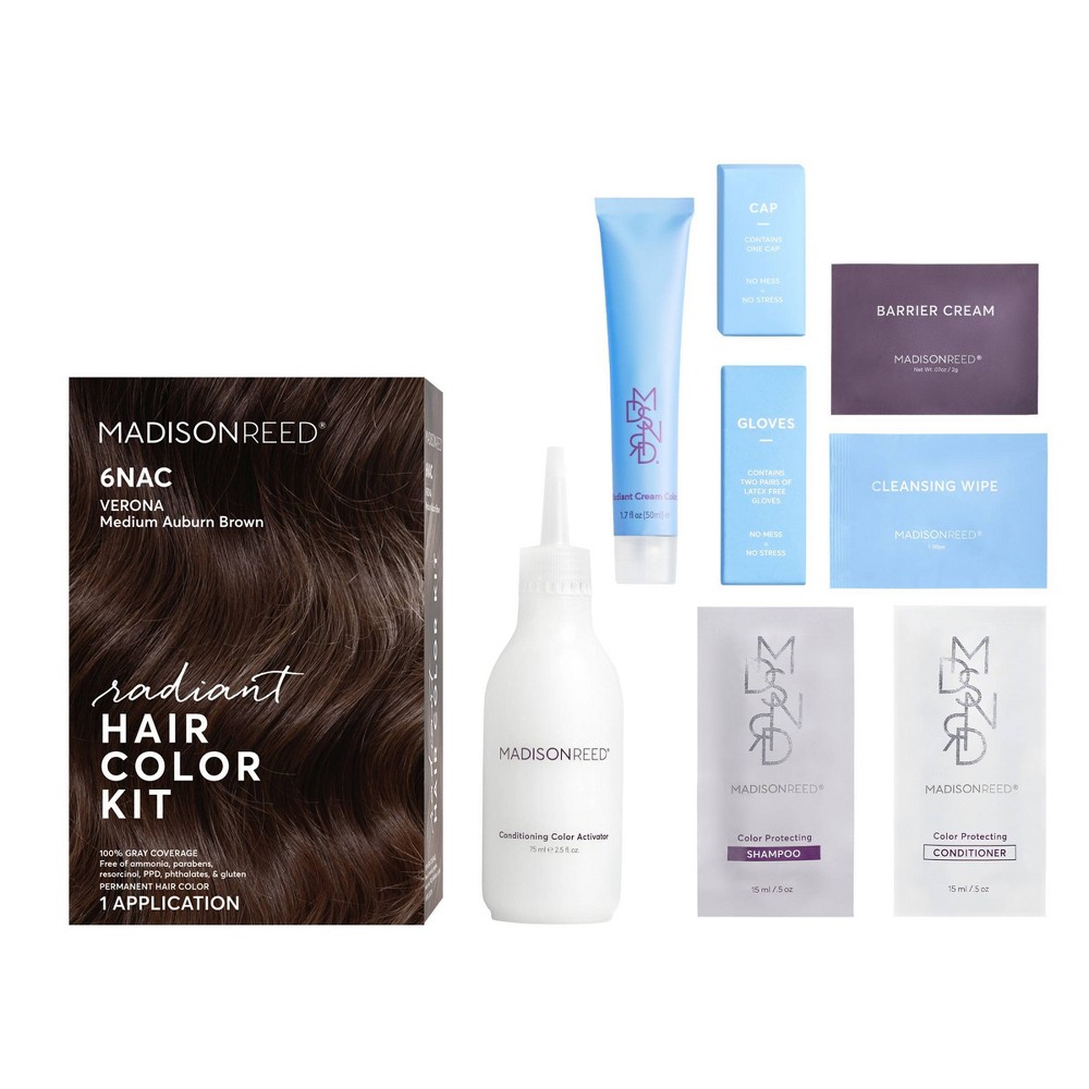 Photos - Hair Dye Madison Reed Radiant Hair Color Kit - Verona Brown - 8ct - Ulta Beauty