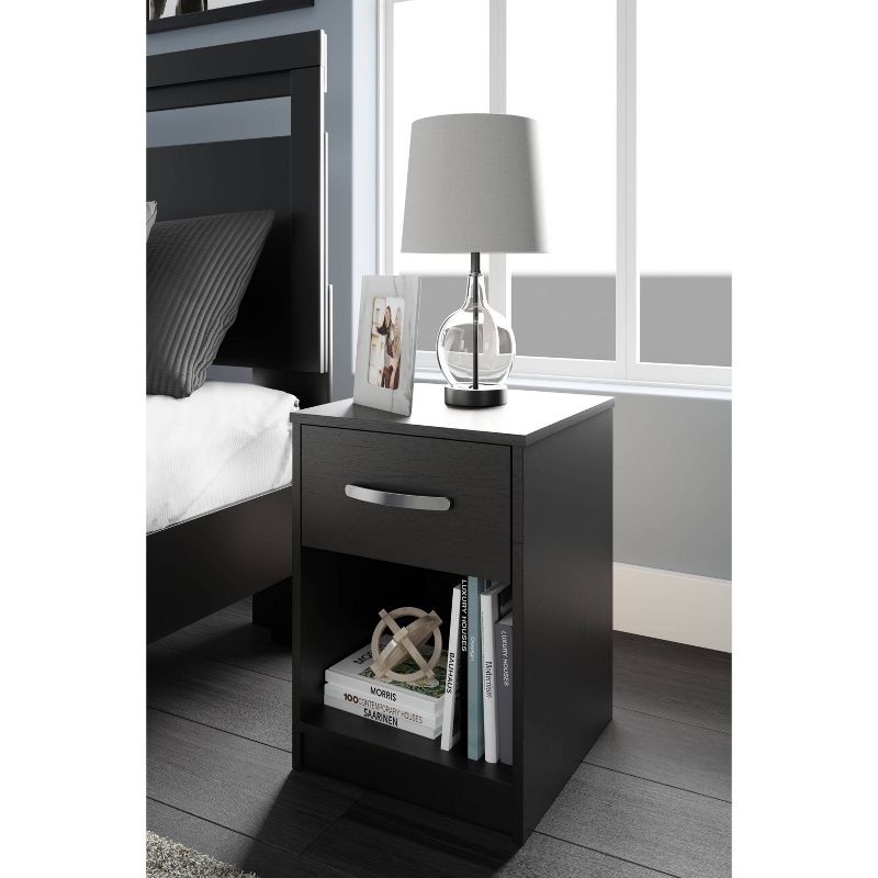 Finch Nightstand Black/Gray - Signature Design by Ashley, 2 of 9