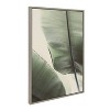 23" x 33" Sylvie Vintage Palms by Alicia Abla Framed Wall Canvas Gray - Kate & Laurel All Things Decor - 2 of 4