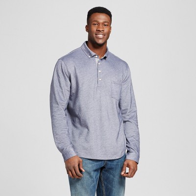 big & tall long sleeve polo shirts