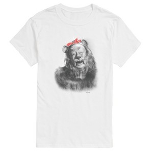 Men's - Wizard of Oz - Bow Lion Short Sleeve Graphic T-Shirt - 1 of 3