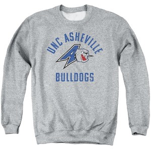 University of North Carolina Asheville Official Bulldogs Logo Adult Crewneck Sweatshirt - 1 of 4