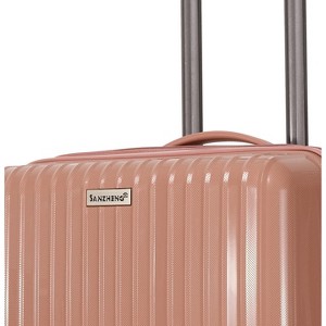 Vynxaria 3-Piece Luggage Set (20/24/28) Spinner Wheels for Men Women Lightweight Durable for Family Business Travel - 1 of 4