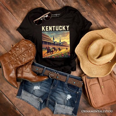 Iconic Kentucky State Horse Racing T-Shirt, Churchill Downs Tee and Derby Heritage Souvenir | OrnamentallyYou