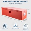 GustoWave 30/36/48in W Metal Truck Tool Box, Heavy Duty Truck Bed Toolboxes with Lock & Keys, Tool Chest Storage Organizer - 3 of 4