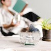 Pavilion Gift Company - Best Teacher Ever - 5.5" x 5.25" Mirrored Glass Candle Holder - Candle Holders - 2 of 4