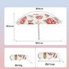 Unique Bargains Compact Umbrella Windproof Folding Lightweight for Travel - 2 of 4