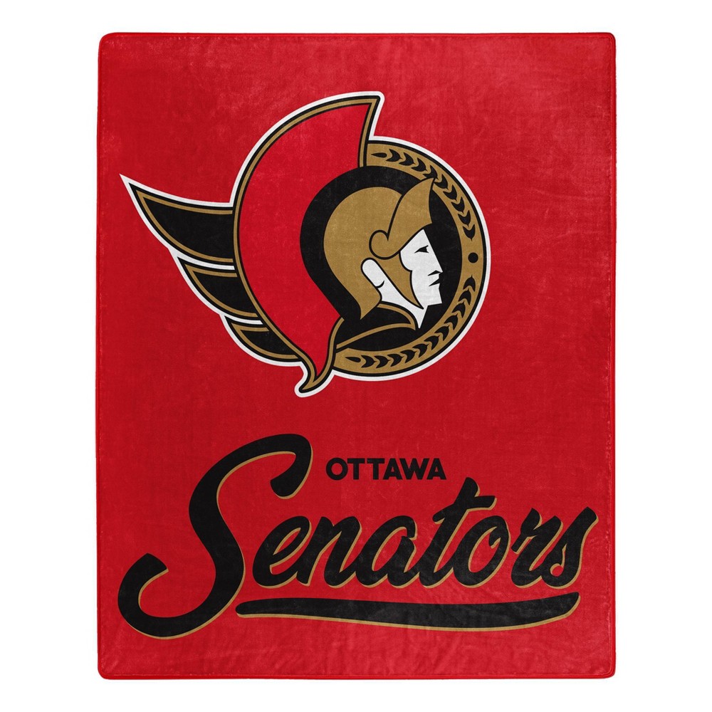 Photos - Duvet NHL Ottowa Senators 50 x 60 Raschel Throw Blanket