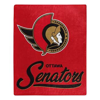 NHL Ottowa Senators 50 x 60 Raschel Throw Blanket