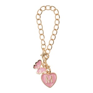 Unique Bargains Butterfly Heart Cup Chain Charm Water Cup Pendant 1 Pc - 1 of 4