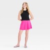 Girls' Lace Trim A-Line Mini Skort - art class™ - 3 of 3