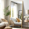 Dovelina Full Length Wall Mirror Large Standing Floor Mirror - 2 of 4