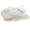 5 Star Super Deals Corner Rotating Shower Kitchen Shelf - Tension Suction Cup Storage Organizer Corner Wedge - w/ Drainage Holes & Hanging Hooks - 4 of 4