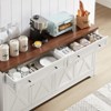 TIRAMISUBEST 61" TV stand for living room, multifunctional combination TV stand, large capacity storage cabinet - 4 of 4