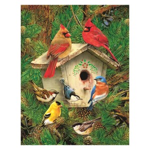 Springbok Feathered Retreat Puzzle 350pc - 1 of 3
