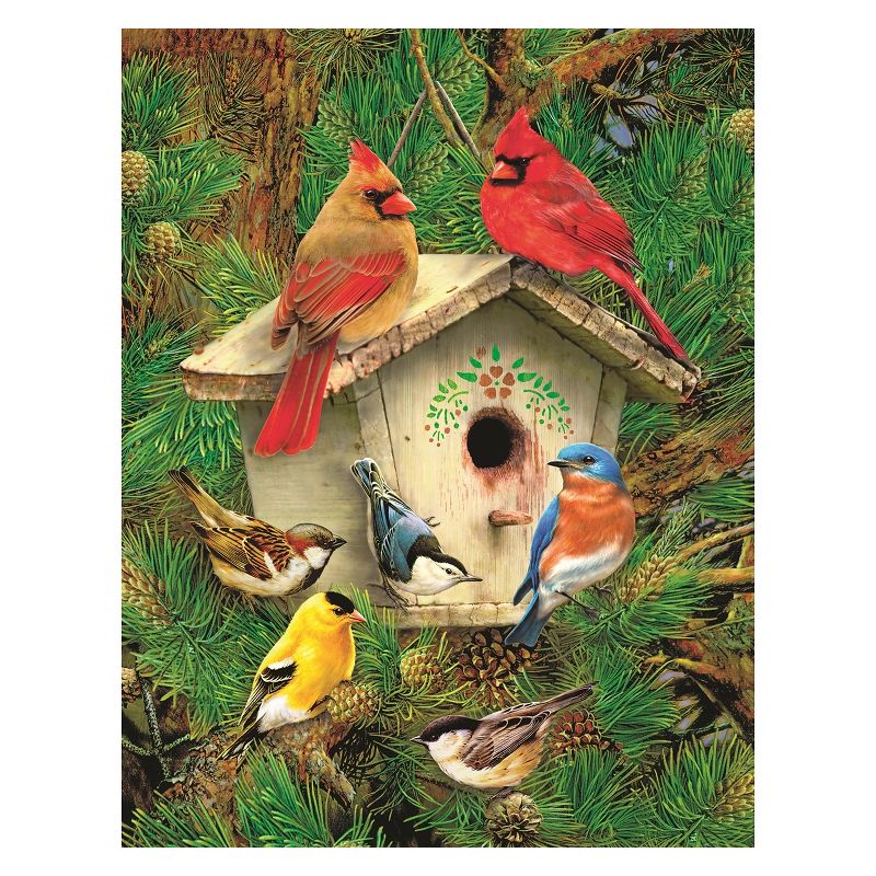 Springbok Feathered Retreat Puzzle 350pc, 1 of 5
