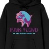 Pink Floyd In The Flesh Tour Long Sleeve Men's Black Hooded Sweatshirt - 2 of 3