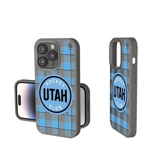 Keyscaper NHL Western Conference Teams Plaid Soft Touch Cell Phone Case for Apple iPhone - 1 of 4