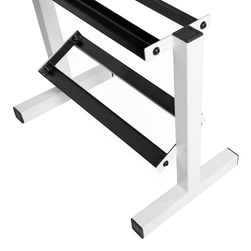 CAP Barbell Dumbbell Storage Weight Rack -White, 5 of 9