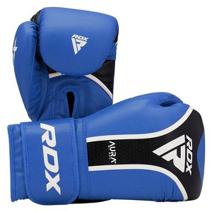 RDX Sports Aura Plus T-17 Boxing Gloves - Elite Performance Protection for Training Sessions | Premium Leather, Wrist Support, Impact Absorption - 1 of 4