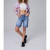 Women's Denim Shorts In A Longer Length - sneak peek - image 3 of 4