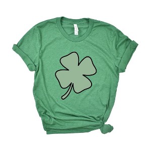 Simply Sage Market Women's Simple Clover Short Sleeve Graphic Tee - 1 of 4