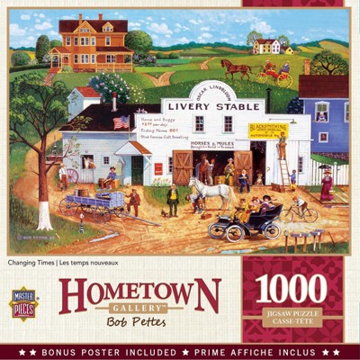 MasterPieces Inc Hometown Gallery Changing Times  1000 Piece Jigsaw Puzzle