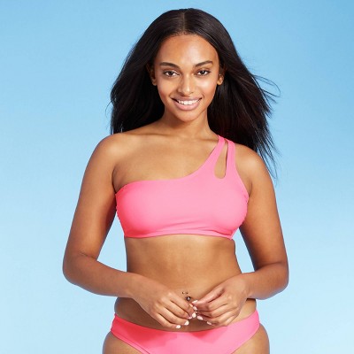 Juniors' One Shoulder Bikini Top 