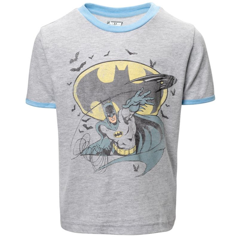 DC Comics Justice League The Flash Superman Batman 3 Pack T-Shirts Toddler , 5 of 10
