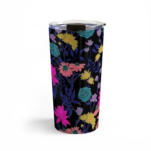 Schatzi Brown Heidi Garden Midnight 20 oz Stainless Steel Travel Mug - Deny Designs - 1 of 4