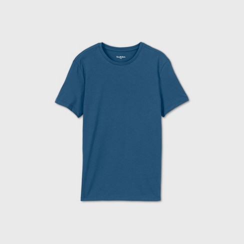 Men's Every Wear Short Sleeve T-Shirt - Goodfellow & Co™ Thunderbolt Blue S