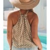 Women's Daisy Pattern Flowy Tank - Shiying Fashion - 3 of 3