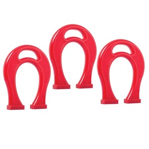 Dowling Magnets 8" Giant Horseshoe Magnet, Pack of 3 - 1 of 3