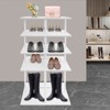 YIYIBYUS 4-tier Shoe Storage Rack, Rotating Shoes Shelf Organizer - 3 of 4
